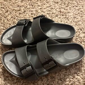 Arizona EVA Birkenstock Sandals, Grey size EU 39/US 8.5